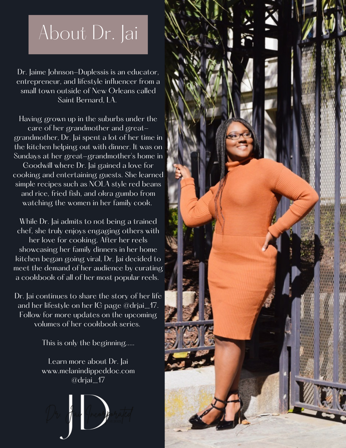 Viral Edition! Cooking with Dr. Jai Volume 1 Digital Download