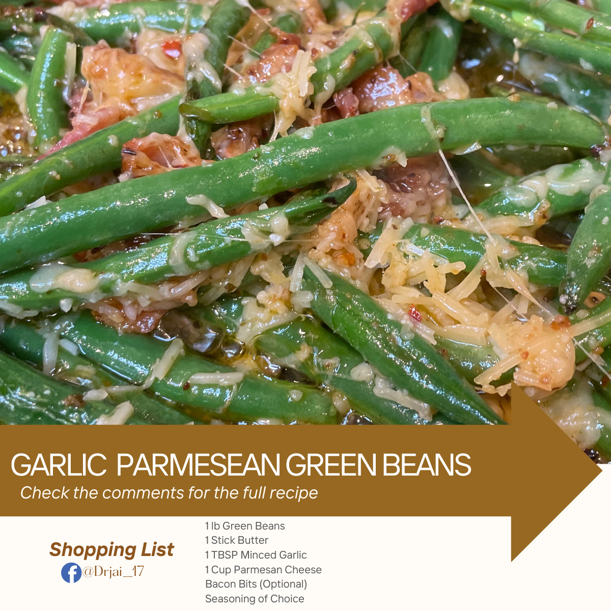🧄🧀 Garlic & Parmesan Green Beans 🧀🧄