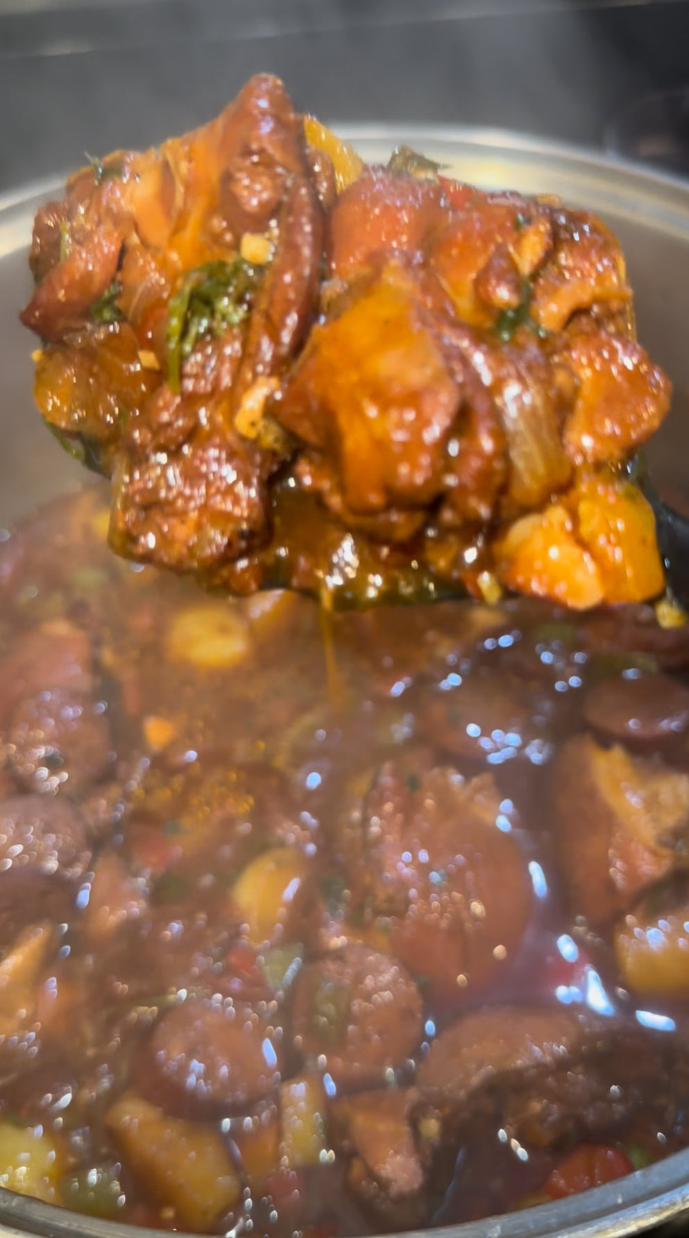 Brown Sugar Stew Chicken