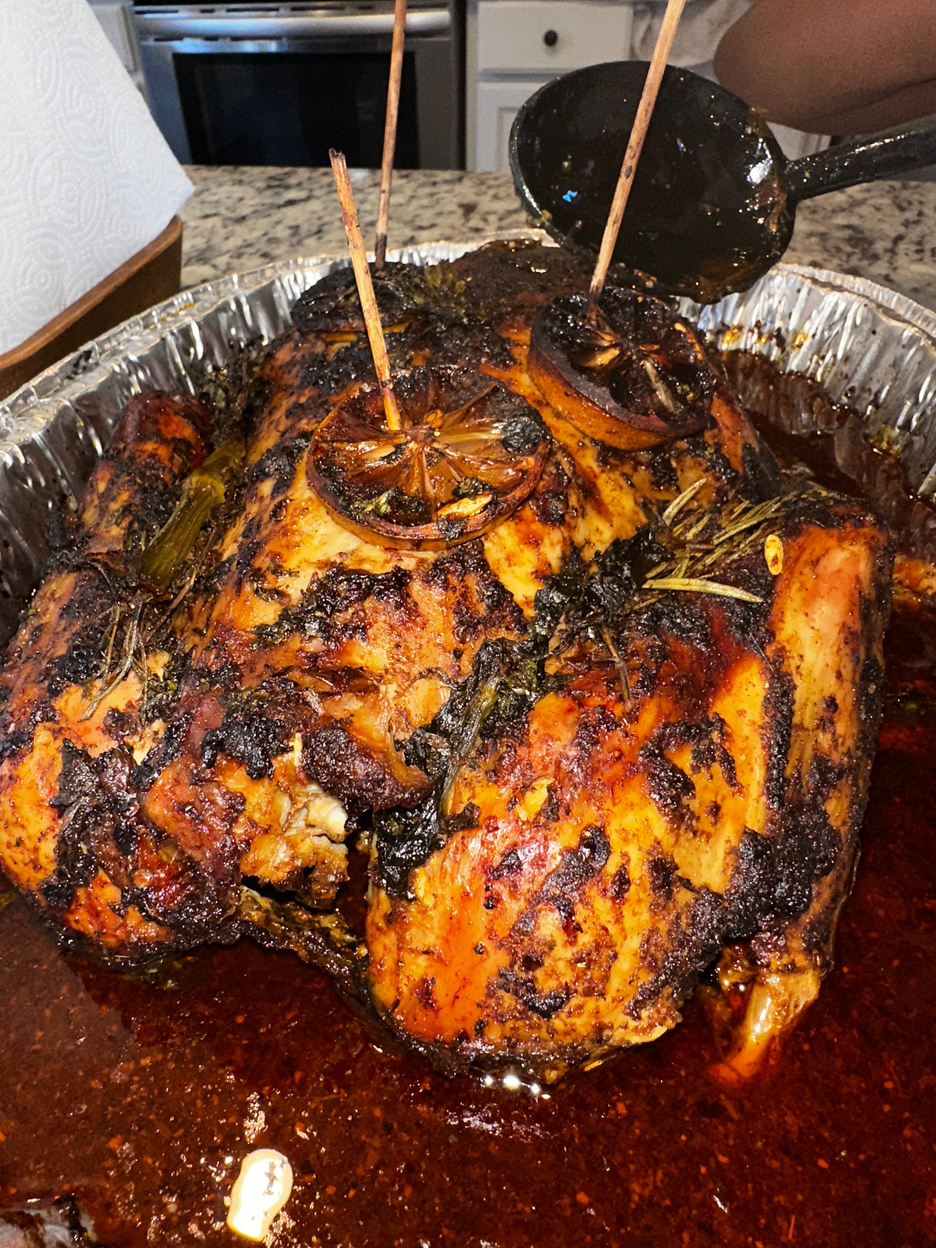 🦃 Slow-Baked Cajun Jerk Turkey (10-Hour Turkey) – Cuire