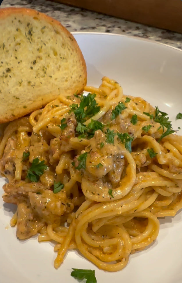 🍝 Creamy Sausage Pasta