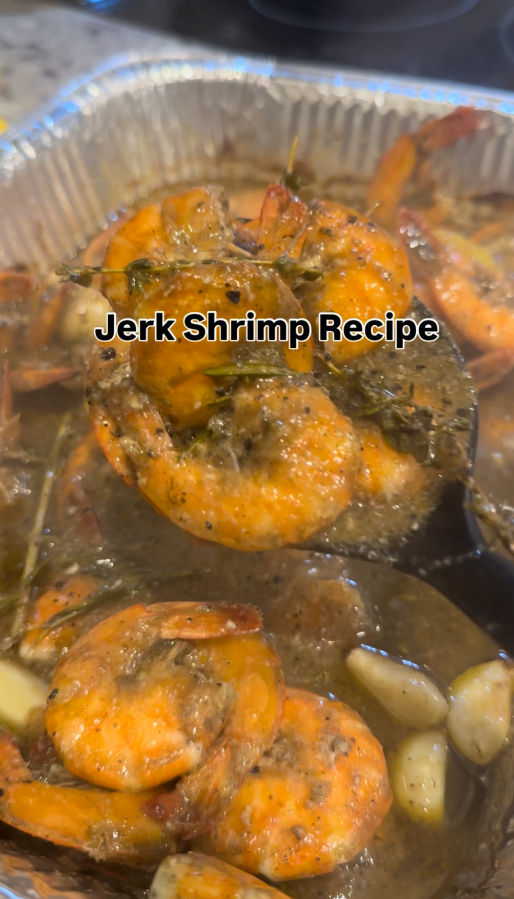 🍤🔥 Baked Jerk Shrimp with Coconut Butter Sauce