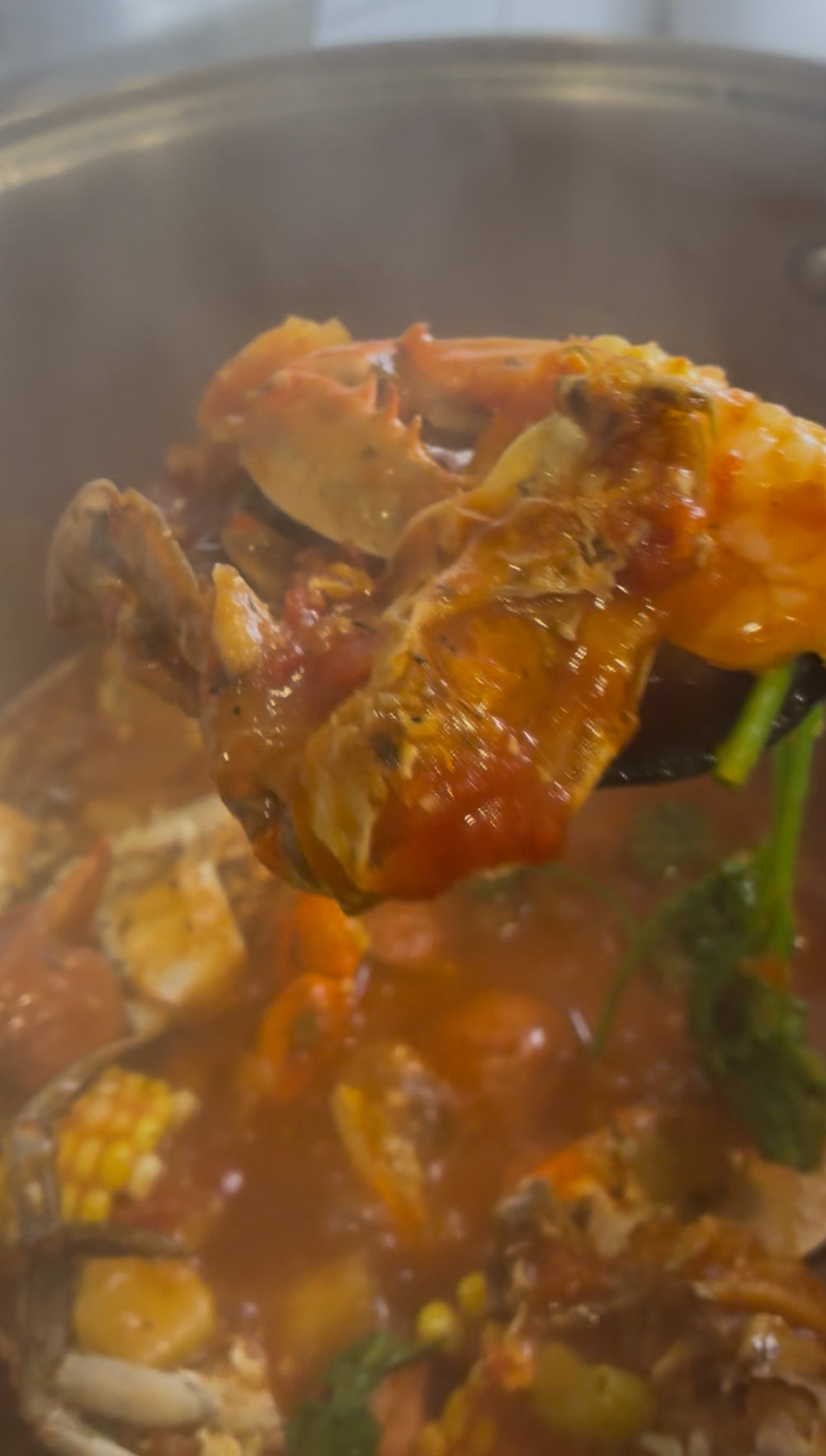 🦀🍤 Louisiana Crab Stew (Crab Shell Sauce)