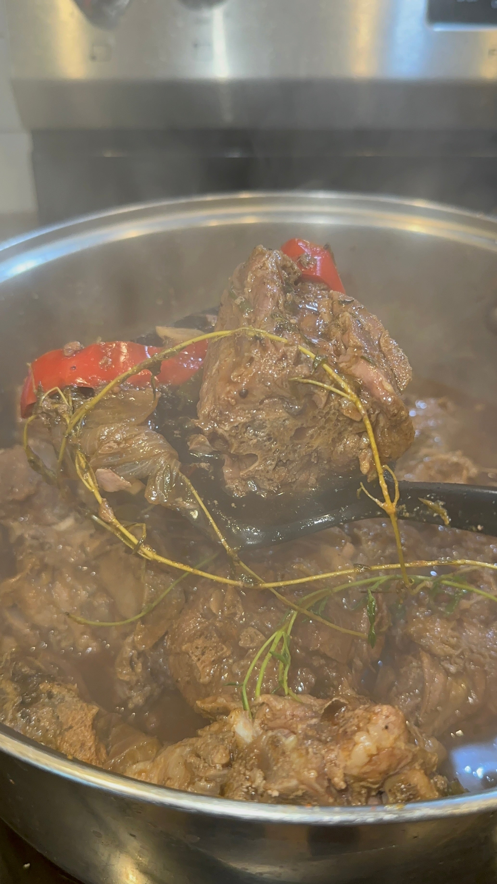 🍲🔥 Oxtail Dupe (Beef Neck Bones & Turkey Necks)