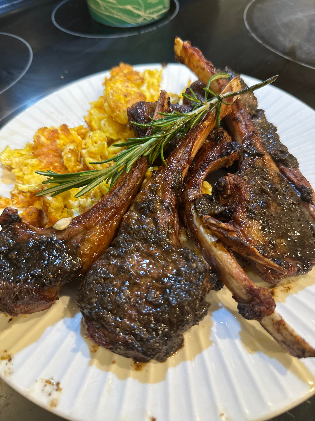 🍖🔥 Air Fryer Jerk Lamb Chops