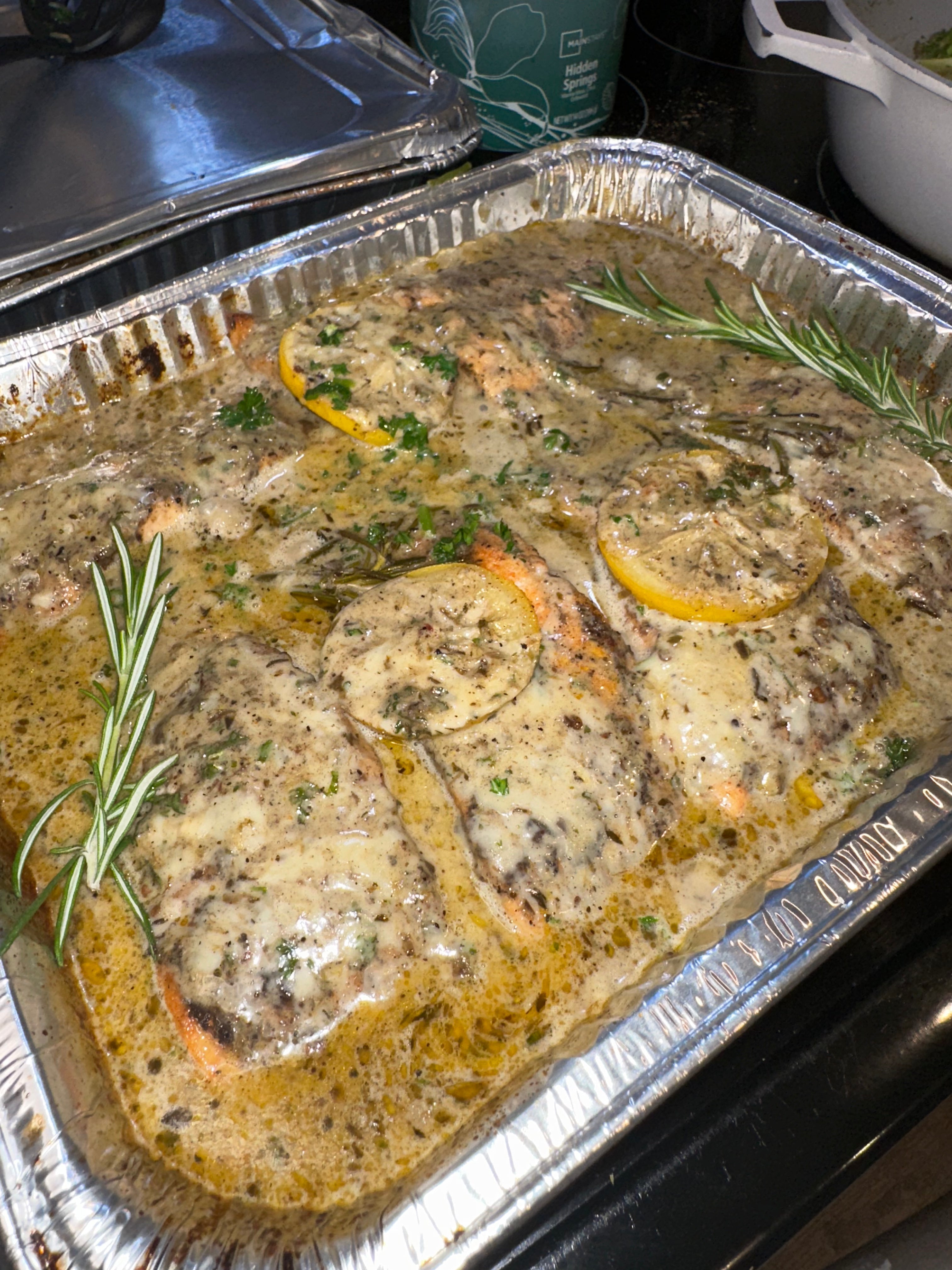 🔥🍣 Creamy Jerk Salmon