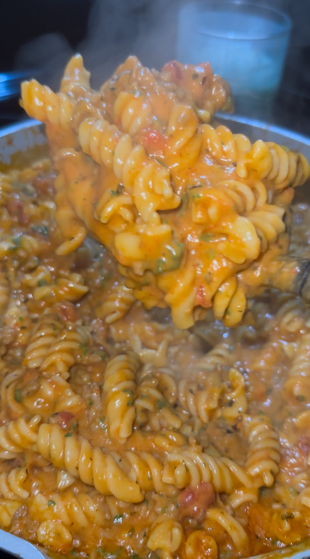 🍝💰 $10 One-Pan Rotini Pasta