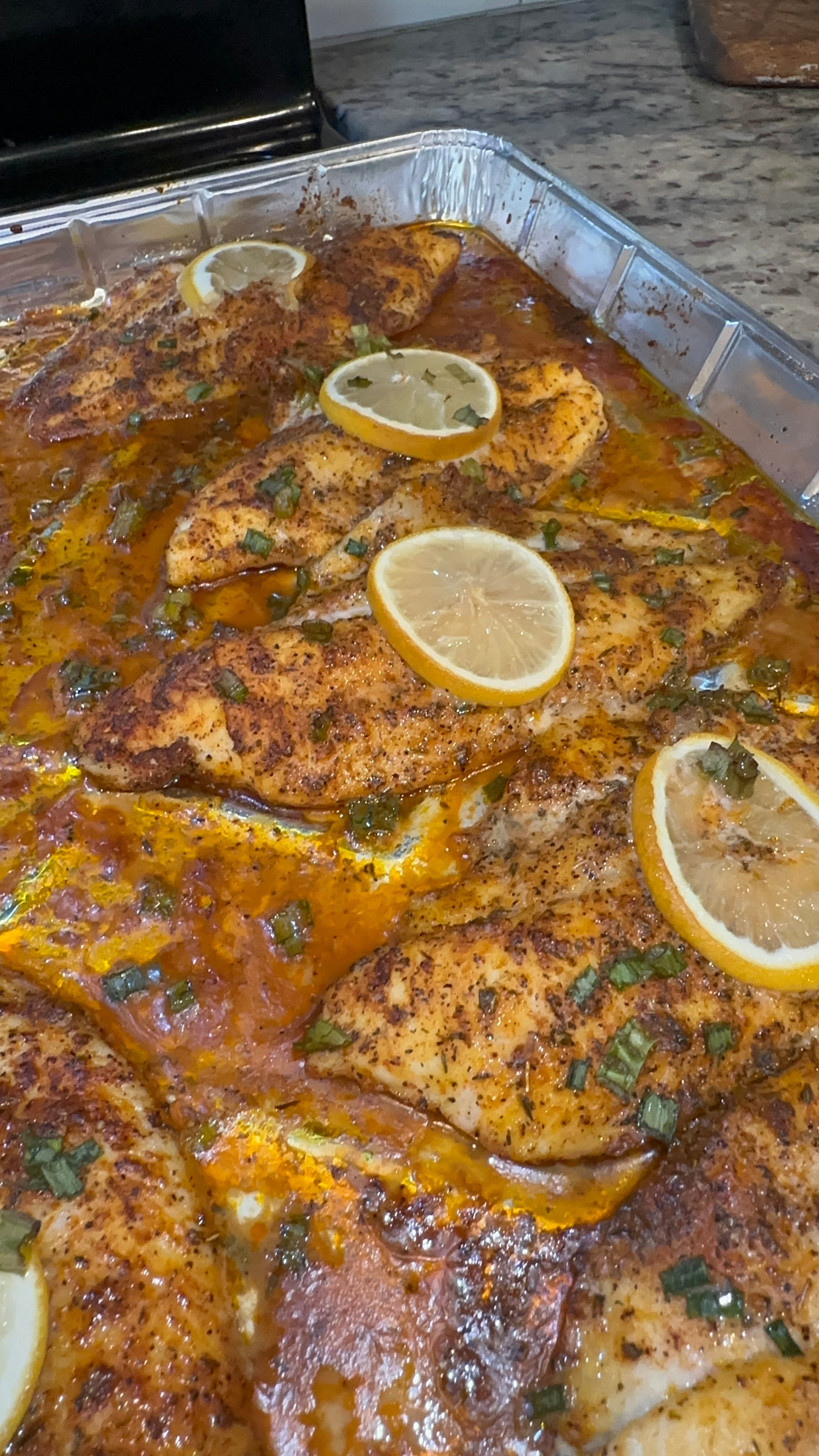 🐟🔥 Blackened Catfish (Oven Baked)