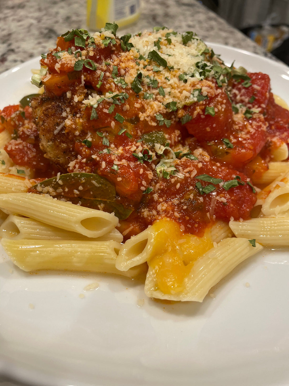 Tomato Chicken Penne Pasta Recipe