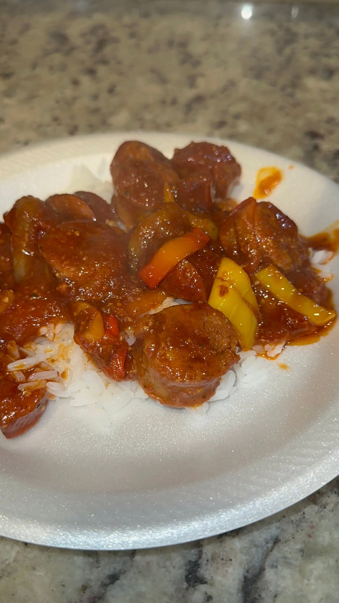 🌶️ Pepper Sausage & Rice