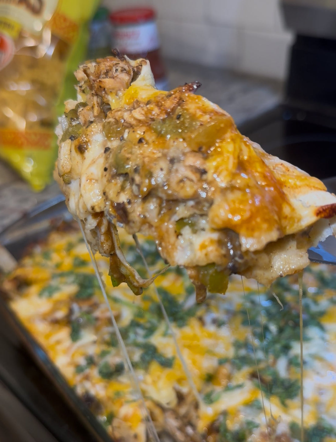 🌮🔥 Jerk Chicken Enchiladas