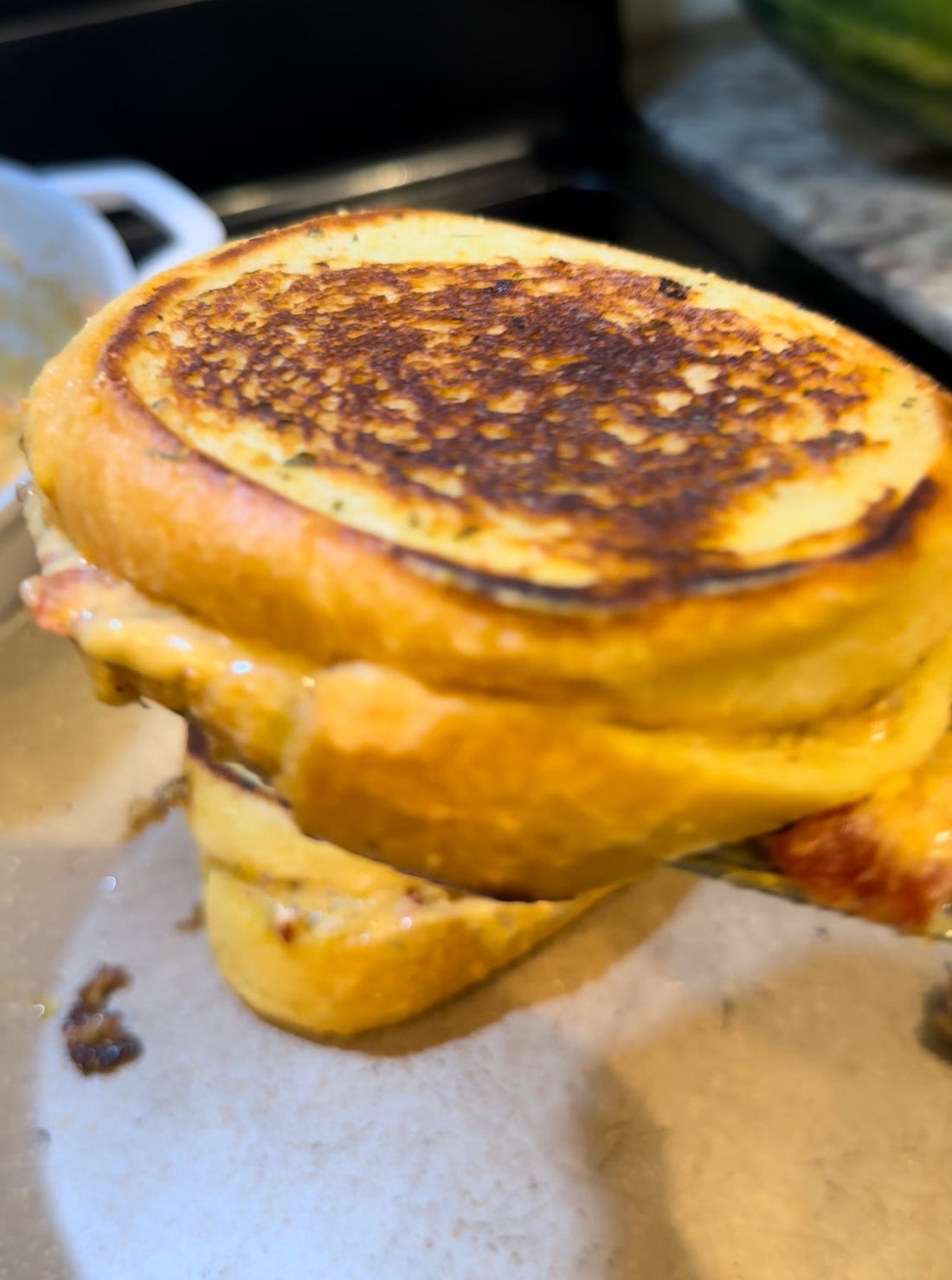 🥪🔥 Rotel Grilled Cheese